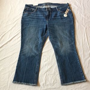 Old Navy Flare Ankle Midrise Jeans Size 18